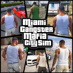 Miami Gangster Mafia City Sim icon