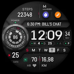 MD333 Digital watch face icon