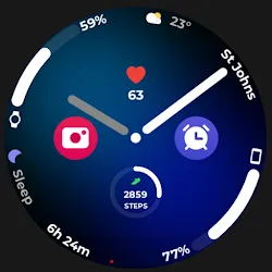 Night ver 76 - watch face icon