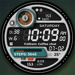 Chester Retro watch face icon