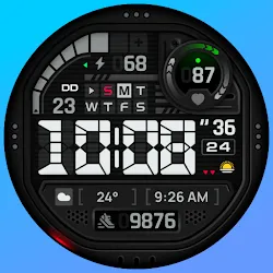 SH073 Watch Face, WearOS watch icon