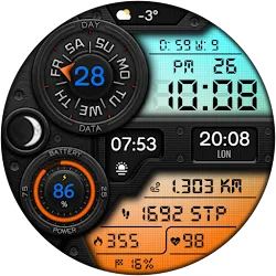 DIGI QUARTON WS22 Watch face icon