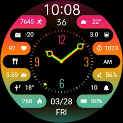 ZKin Watch Colorful Clock icon