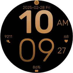 Rose Gold Elegant Watch Face icon