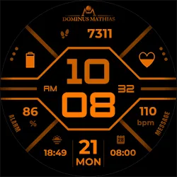 DM031 Cool Digital Watchface icon