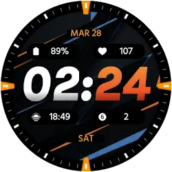 ID008: Sporty Watch Face icon