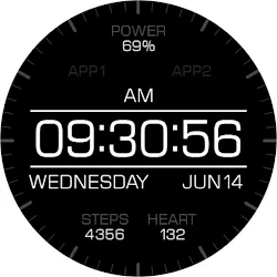 Key066 Digital Watch Face icon