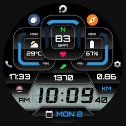 PRADO X81 Digital Watch Face icon