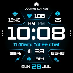 DM093 Futuristic Data Watch icon