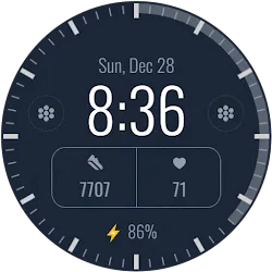 Digital watch face D26 icon