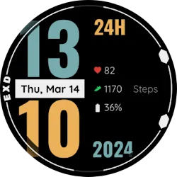 EXD026: Digital Watch Face icon