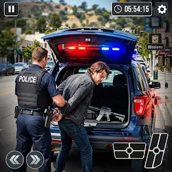 US Police Cop Game: Police Car icon