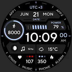 TACT ONE: Watch face icon