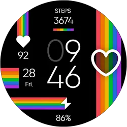 Pride is Love - Rainbow icon