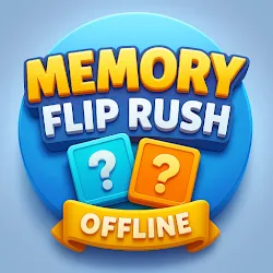 Memory Flip Rush Offline Play icon