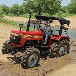 Desi Farming Indian Tractor 3D icon