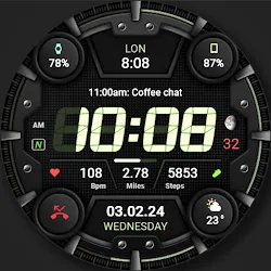 WFP 329 Digital watch face icon