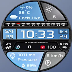 N-SPORT701 Digital Watch Face icon