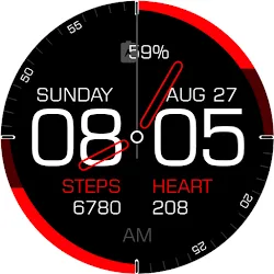 Key086 Hybrid Watch Face icon