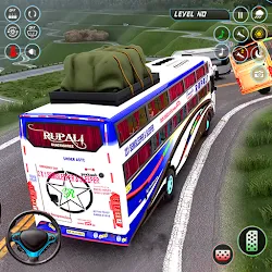 Bus Simulator 3D Tour Bus Game icon