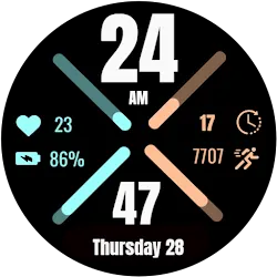 Minimalist Crossfire WatchFace icon