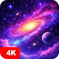 우주 배경화면 4K icon