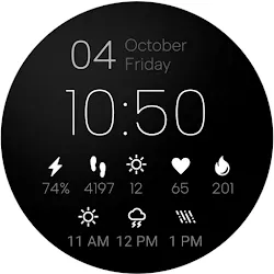 MW32 Minimal Digital Watch icon