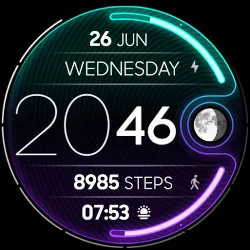 NEON Lunar - watch face icon