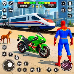 Spider Rope Hero City Rescue icon