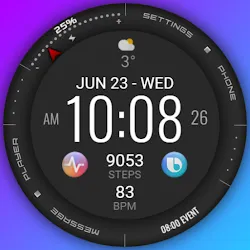 PW69 Digital Watch Face icon