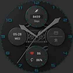 Dynamic Blue ZKin Watch icon