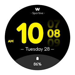 WES5 - Sportive Watch Face icon