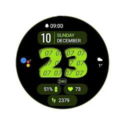 Dens BigHours Watch Face icon