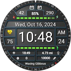 Iris518 Digital Watch Face icon