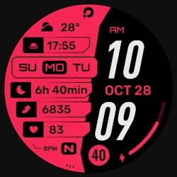PRADO 39 Digital Watch Face icon