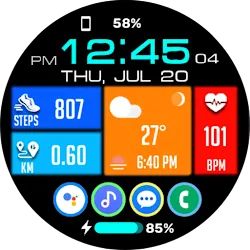 Tiles Window Watch Face NTV556 icon