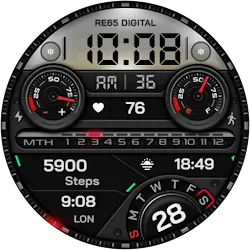 RE65 - Digital LCD Sports icon