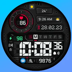 SH101 Watch Face, WearOS watch icon
