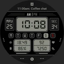 Y26 Digital Rhapsody WatchFace icon