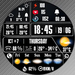 N-SPORT750 DigitalWeather Face icon