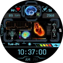 BFF42-Technology Brain & Heart icon