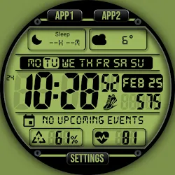 Digital Watch face MB397 icon