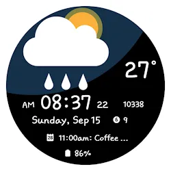 AIwatch Big Weather icon
