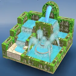 Flow Water Fountain Puzle 3D icon