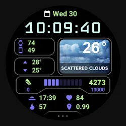 MDS01 Digital Watch Face icon
