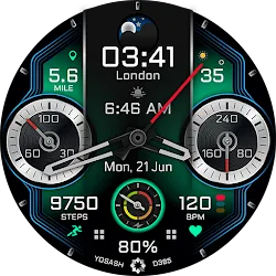 D385 Analog Watch face icon
