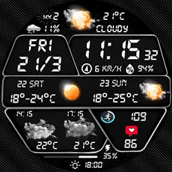 N-SPORT735 Weather Watch Face icon