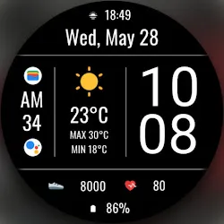 DADAM105: Weather Watch Face icon