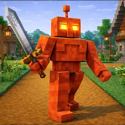 Modern Block City Craft Game icon