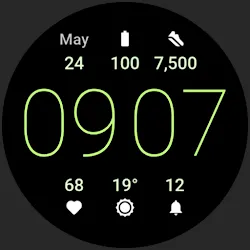 Simple Digital Watch Face icon